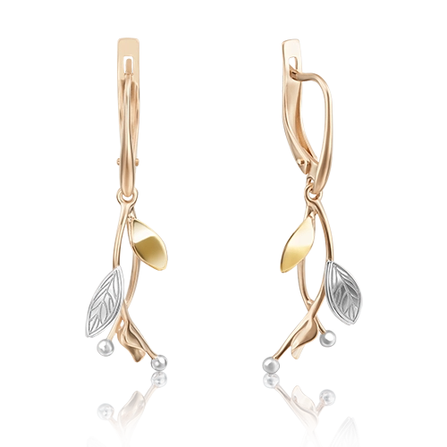 Серьги из комбинированного золота PLATINA jewelry 02-4020-00-000-1140-48, 02-4020-00-000-1140-48
Серьги из комбинированного золота PLATINA jewelry 02-4020-00-000-1140-48, 02-4020-00-000-1140-48