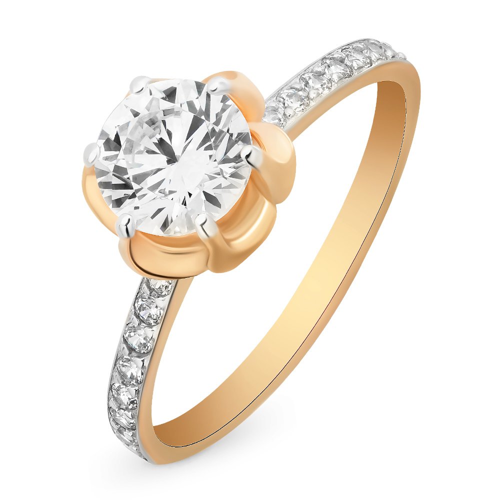 Кольцо женское из красного золота с кристаллами cваровски 585Gold 301009586, р, 301009586
Кольцо женское из красного золота с кристаллами cваровски 585Gold 301009586, р, 301009586