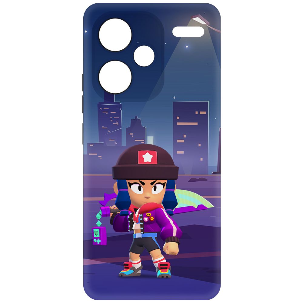 Чехол-накладка Soft Case Brawl Stars - Героиня Биби для Xiaomi Redmi Note 13 Pro+ 5G, Черный
Чехол-накладка Soft Case Brawl Stars - Героиня Биби для Xiaomi Redmi Note 13 Pro+ 5G, Черный