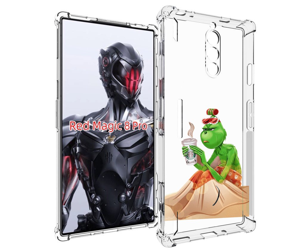 Чехол MyPads Гринч-в-платье для ZTE Nubia Red Magic 8 Pro / Red Magic 8 Pro Plus, Tocco
Чехол MyPads Гринч-в-платье для ZTE Nubia Red Magic 8 Pro / Red Magic 8 Pro Plus, Tocco