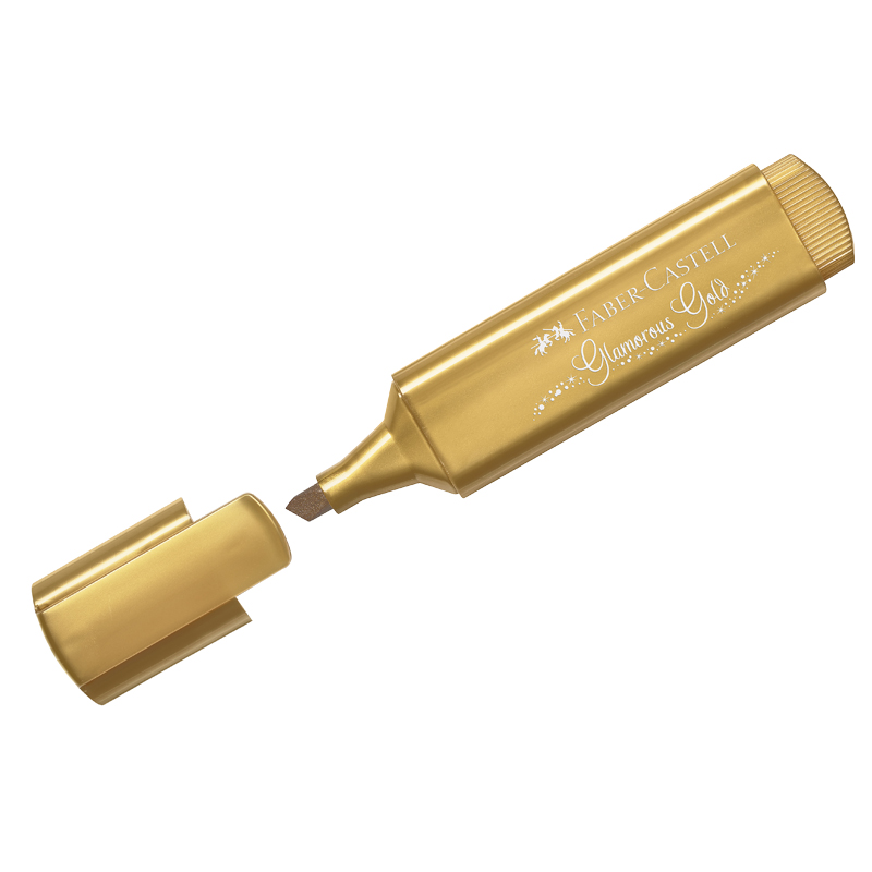 Текстовыделитель Faber-Castell "TL 46 Metallic" мерцающий золотой, 1-5 мм, Разноцветный
Текстовыделитель Faber-Castell "TL 46 Metallic" мерцающий золотой, 1-5 мм, Разноцветный
