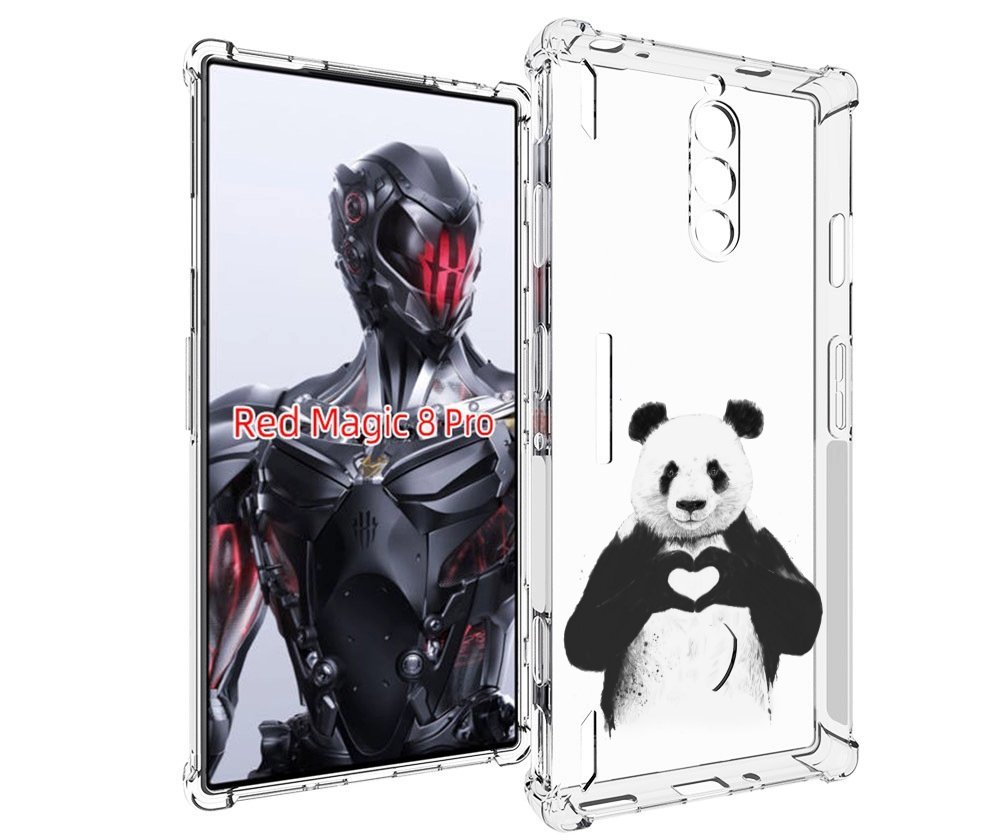 Чехол MyPads Влюбленная панда для ZTE Nubia Red Magic 8 Pro / Red Magic 8 Pro Plus, Tocco
Чехол MyPads Влюбленная панда для ZTE Nubia Red Magic 8 Pro / Red Magic 8 Pro Plus, Tocco