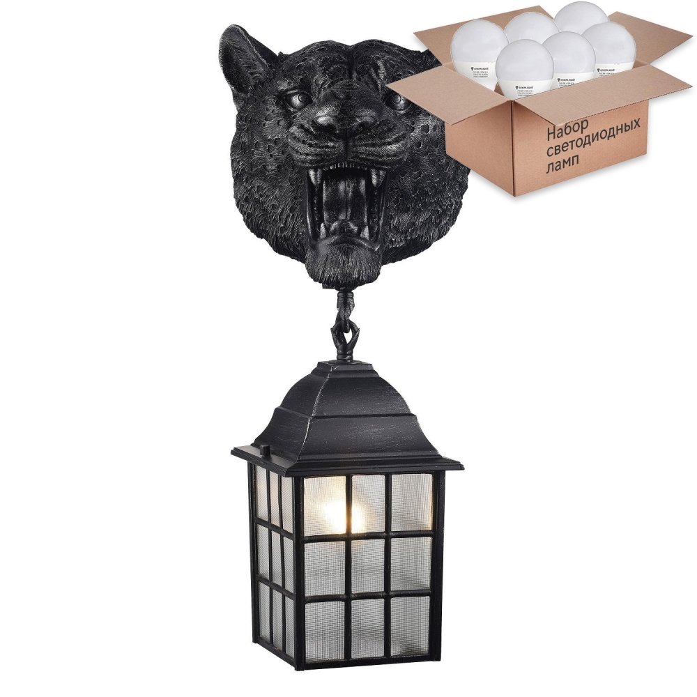Уличный настенный светильник Favourite Hunt с лампочкой 523827 6Вт, 2253-1W+Lamps E27 P45
Уличный настенный светильник Favourite Hunt с лампочкой 523827 6Вт, 2253-1W+Lamps E27 P45