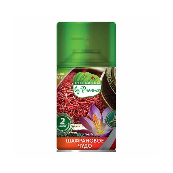 Сменный баллон для освежителя воздуха Green collection by Provence Шафрановое чудо 250 мл
Сменный баллон для освежителя воздуха Green collection by Provence Шафрановое чудо 250 мл