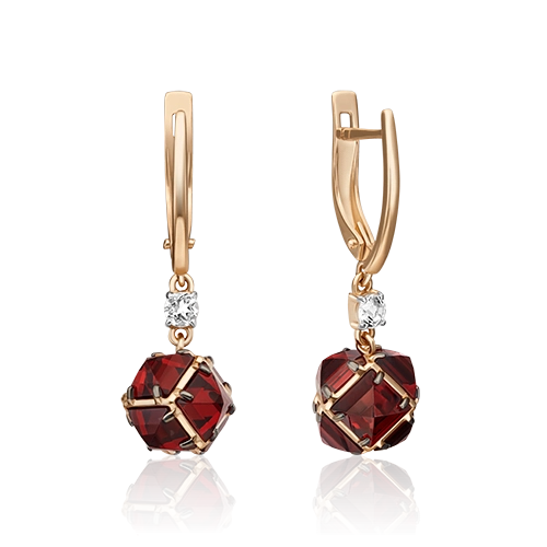 Серьги из красного золота с гранатом/топазом PLATINA jewelry 02-4547-00-264-1110-57, 02-4547-00-264-1110-57
Серьги из красного золота с гранатом/топазом PLATINA jewelry 02-4547-00-264-1110-57, 02-4547-00-264-1110-57