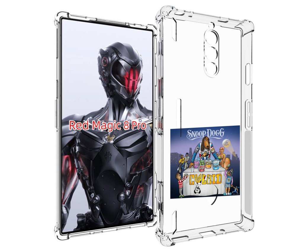 Чехол MyPads Snoop Dogg COOLAID для ZTE Nubia Red Magic 8 Pro / Red Magic 8 Pro Plus, Tocco
Чехол MyPads Snoop Dogg COOLAID для ZTE Nubia Red Magic 8 Pro / Red Magic 8 Pro Plus, Tocco