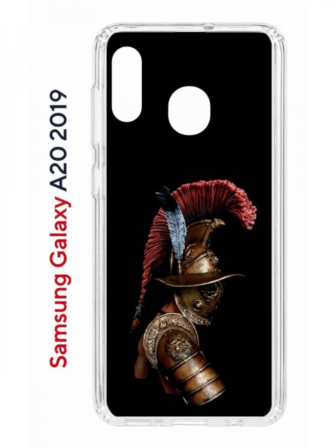 Чехол на Samsung A20/A30 2019 с принтом Kruche Print Гладиатор, противоударный бампер, Прозрачный;черный;коричневый;бордовый, Самсунг Галакси А20, А30
Чехол на Samsung A20/A30 2019 с принтом Kruche Print Гладиатор, противоударный бампер, Прозрачный;черный;коричневый;бордовый, Самсунг Галакси А20, А30