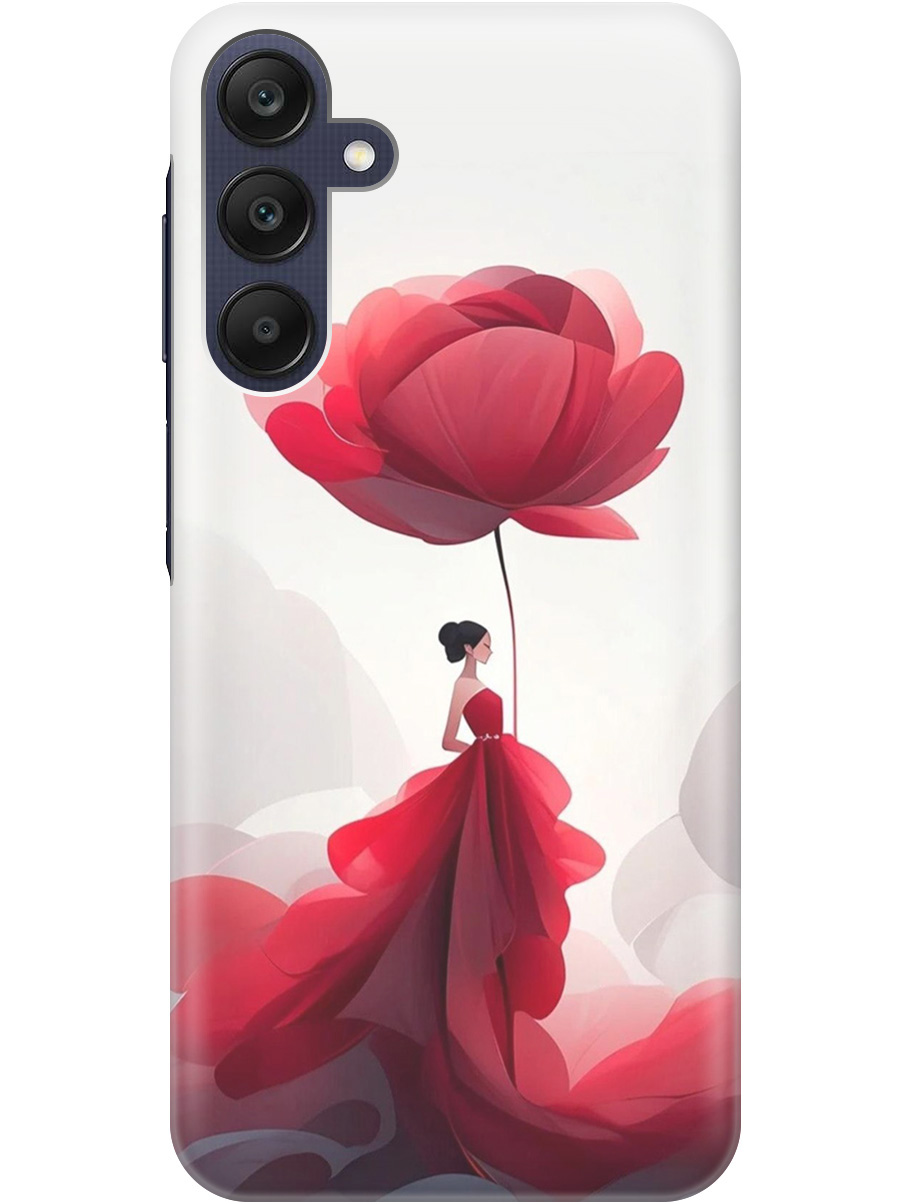 Силиконовый чехол на Samsung Galaxy A25 с рисунком "Цветочная девушка в красном", Белый;красный, 20012164
Силиконовый чехол на Samsung Galaxy A25 с рисунком "Цветочная девушка в красном", Белый;красный, 20012164