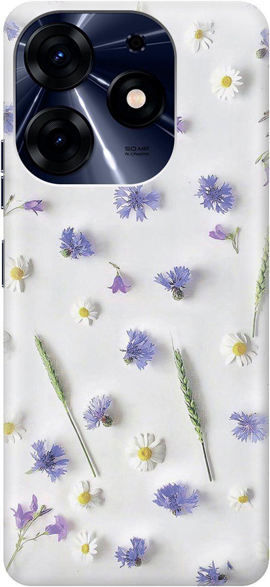 Силиконовый чехол на Tecno Spark 10 Pro с принтом "Ромашки и колоски", Белый;зеленый;фиолетовый, 20001075
Силиконовый чехол на Tecno Spark 10 Pro с принтом "Ромашки и колоски", Белый;зеленый;фиолетовый, 20001075