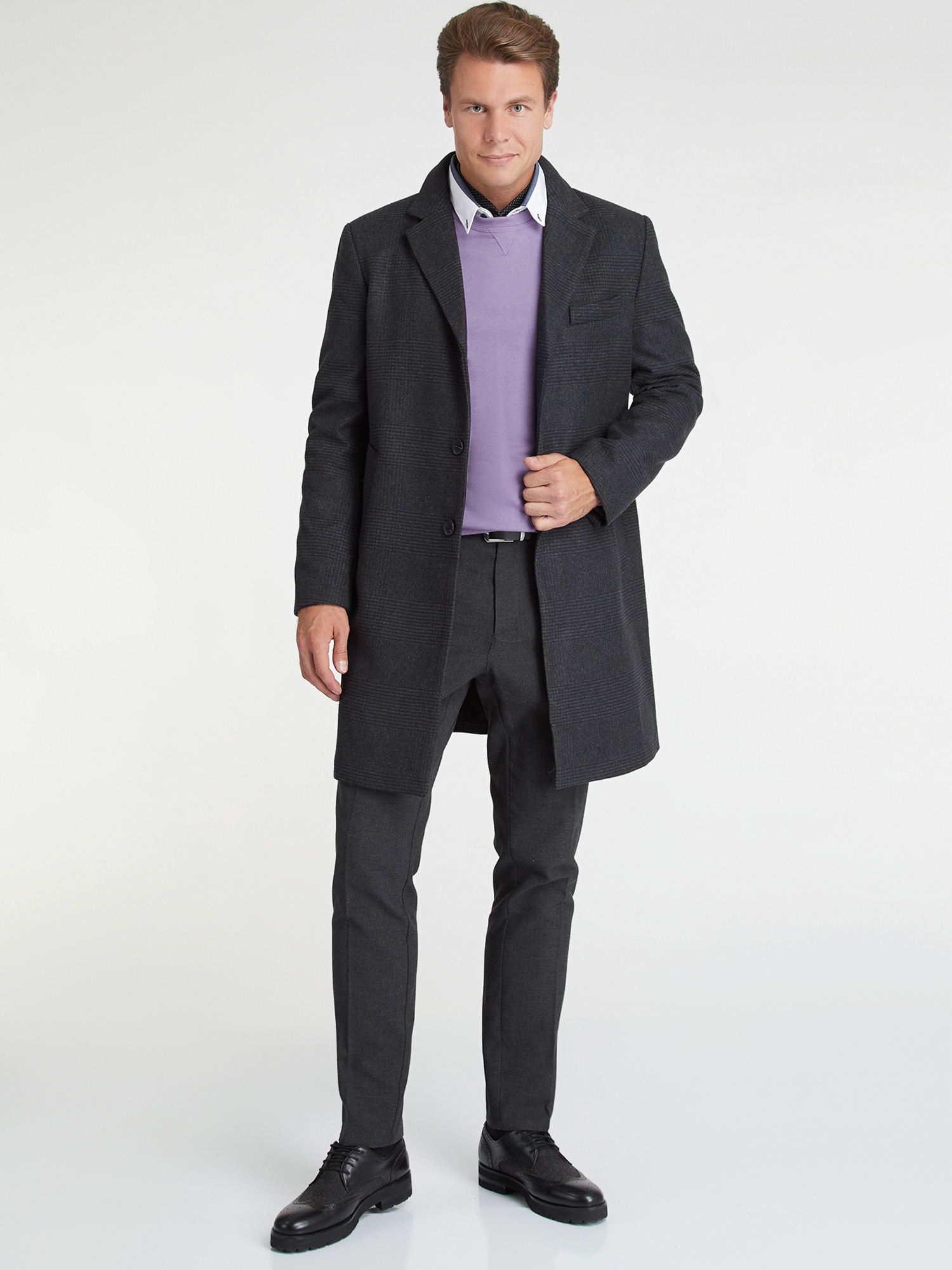 Пальто мужское oodji 1L312009M серое 48 RU, 1L312009M
Пальто мужское oodji 1L312009M серое 48 RU, 1L312009M