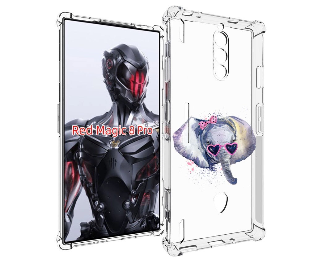 Чехол MyPads слоник в очках для ZTE Nubia Red Magic 8 Pro / Red Magic 8 Pro Plus, Tocco
Чехол MyPads слоник в очках для ZTE Nubia Red Magic 8 Pro / Red Magic 8 Pro Plus, Tocco