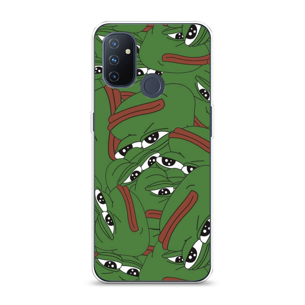 Чехол Awog на OnePlus Nord N100 / ВанПлас Nord N100 "Печальный frog", Зеленый;белый, 152450-9
Чехол Awog на OnePlus Nord N100 / ВанПлас Nord N100 "Печальный frog", Зеленый;белый, 152450-9