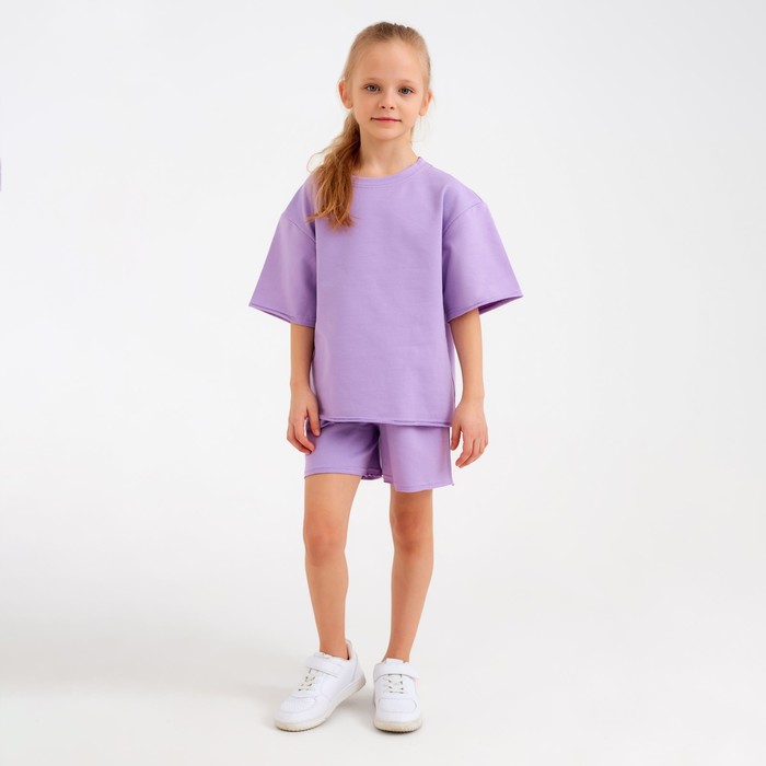 Костюм детский (футболка, шорты) MINAKU: Casual Collection цвет лиловый, рост 104, Фиолетовый, MINAKU: Casual Collection KIDS
Костюм детский (футболка, шорты) MINAKU: Casual Collection цвет лиловый, рост 104, Фиолетовый, MINAKU: Casual Collection KIDS