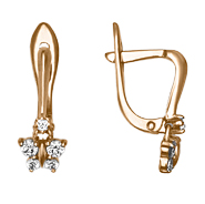 Серьги женские из золота ЮЗ Платина 02-3414-00-401-1110-03, фианит, 02-3414-00-401-1110-03
Серьги женские из золота ЮЗ Платина 02-3414-00-401-1110-03, фианит, 02-3414-00-401-1110-03