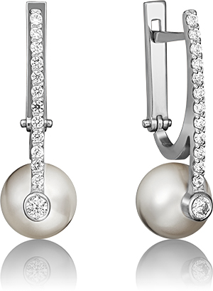 Серьги из белого золота PLATINA jewelry 02-4583-00-302-1120-31, жемчуг культивированный, 02-4583-00-302-1120-31
Серьги из белого золота PLATINA jewelry 02-4583-00-302-1120-31, жемчуг культивированный, 02-4583-00-302-1120-31