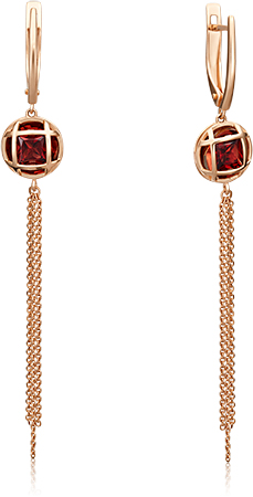 Серьги женские из золота ЮЗ Платина 02-4505-00-204-1110-46, гранат, 02-4505-00-204-1110-46
Серьги женские из золота ЮЗ Платина 02-4505-00-204-1110-46, гранат, 02-4505-00-204-1110-46