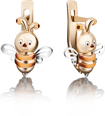 Серьги из комбинированного золота PLATINA jewelry 02-4042-00-000-1111-65, 02-4042-00-000-1111-65
Серьги из комбинированного золота PLATINA jewelry 02-4042-00-000-1111-65, 02-4042-00-000-1111-65