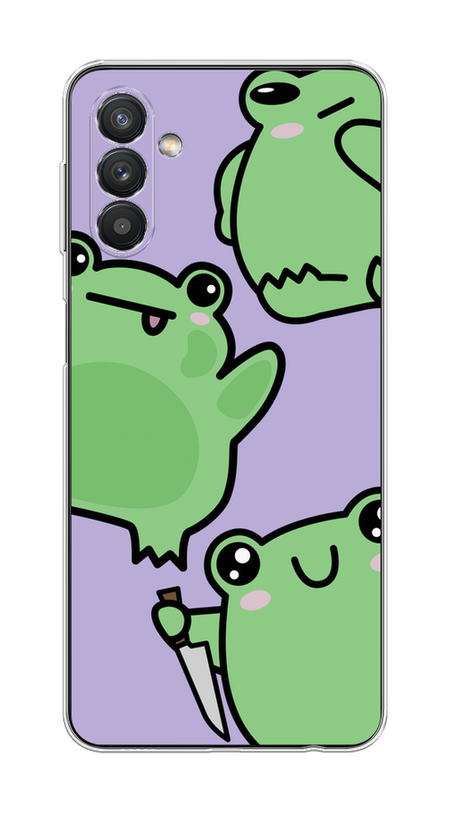 Чехол на Samsung Galaxy A04s/A13 5G "Опасные лягушата", Фиолетовый;зеленый;черный, 2106450-1
Чехол на Samsung Galaxy A04s/A13 5G "Опасные лягушата", Фиолетовый;зеленый;черный, 2106450-1