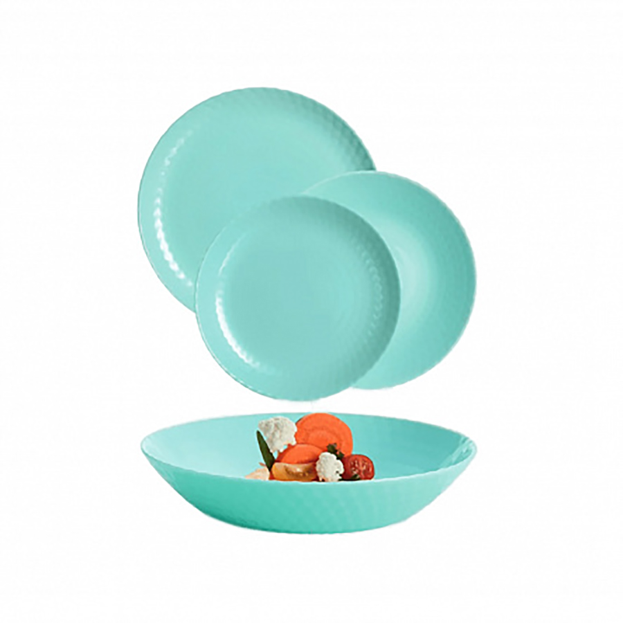 Набор столовый Luminarc Pampille Turquoise 18 предметов, Голубой, Стокмарт-Сервизы столовые1-64
Набор столовый Luminarc Pampille Turquoise 18 предметов, Голубой, Стокмарт-Сервизы столовые1-64