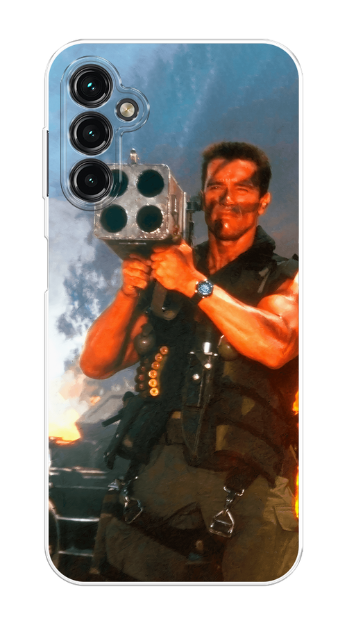 Чехол на Samsung Galaxy A14 4G "Арнольд Шварцнеггер с базукой", Голубой;коричневый, 2107950-6
Чехол на Samsung Galaxy A14 4G "Арнольд Шварцнеггер с базукой", Голубой;коричневый, 2107950-6