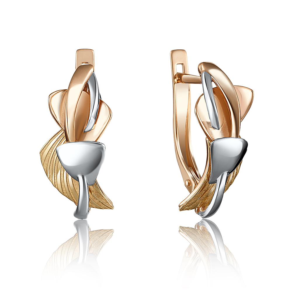 Серьги из комбинированного золота PLATINA jewelry 02-4063-00-000-1113-48, 02-4063-00-000-1113-48
Серьги из комбинированного золота PLATINA jewelry 02-4063-00-000-1113-48, 02-4063-00-000-1113-48
