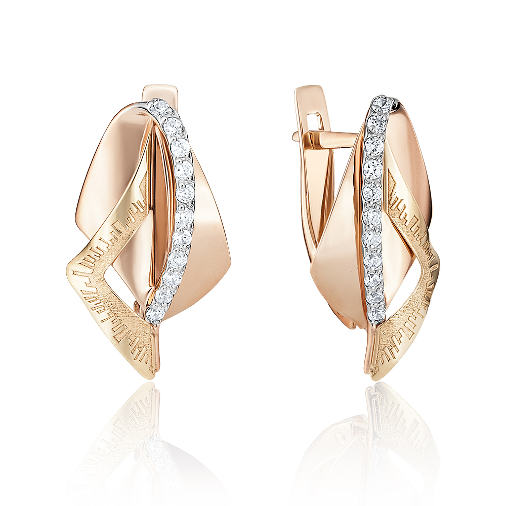 Серьги из комбинированного золота с фианитом PLATINA jewelry 02-4004-00-401-1113-48, 02-4004-00-401-1113-48
Серьги из комбинированного золота с фианитом PLATINA jewelry 02-4004-00-401-1113-48, 02-4004-00-401-1113-48