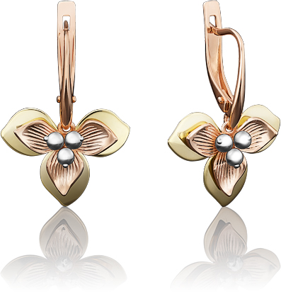 Серьги подвески из комбинированного золота PLATINA jewelry 02-3974-00-000-1113-48, 02-3974-00-000-1113-48
Серьги подвески из комбинированного золота PLATINA jewelry 02-3974-00-000-1113-48, 02-3974-00-000-1113-48