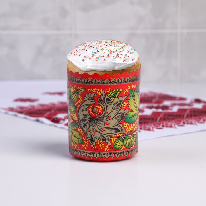 Форма бумажная для кекса, маффинов и кулича "Хохлома МИКС" 70 x 85 мм, (20 шт), В ассортименте
Форма бумажная для кекса, маффинов и кулича "Хохлома МИКС" 70 x 85 мм, (20 шт), В ассортименте