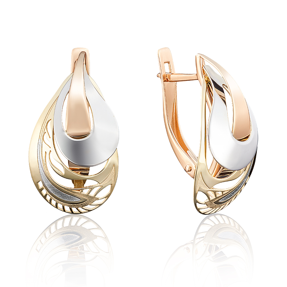 Серьги из комбинированного золота PLATINA jewelry 02-3824-00-000-1140-48, 02-3824-00-000-1140-48
Серьги из комбинированного золота PLATINA jewelry 02-3824-00-000-1140-48, 02-3824-00-000-1140-48