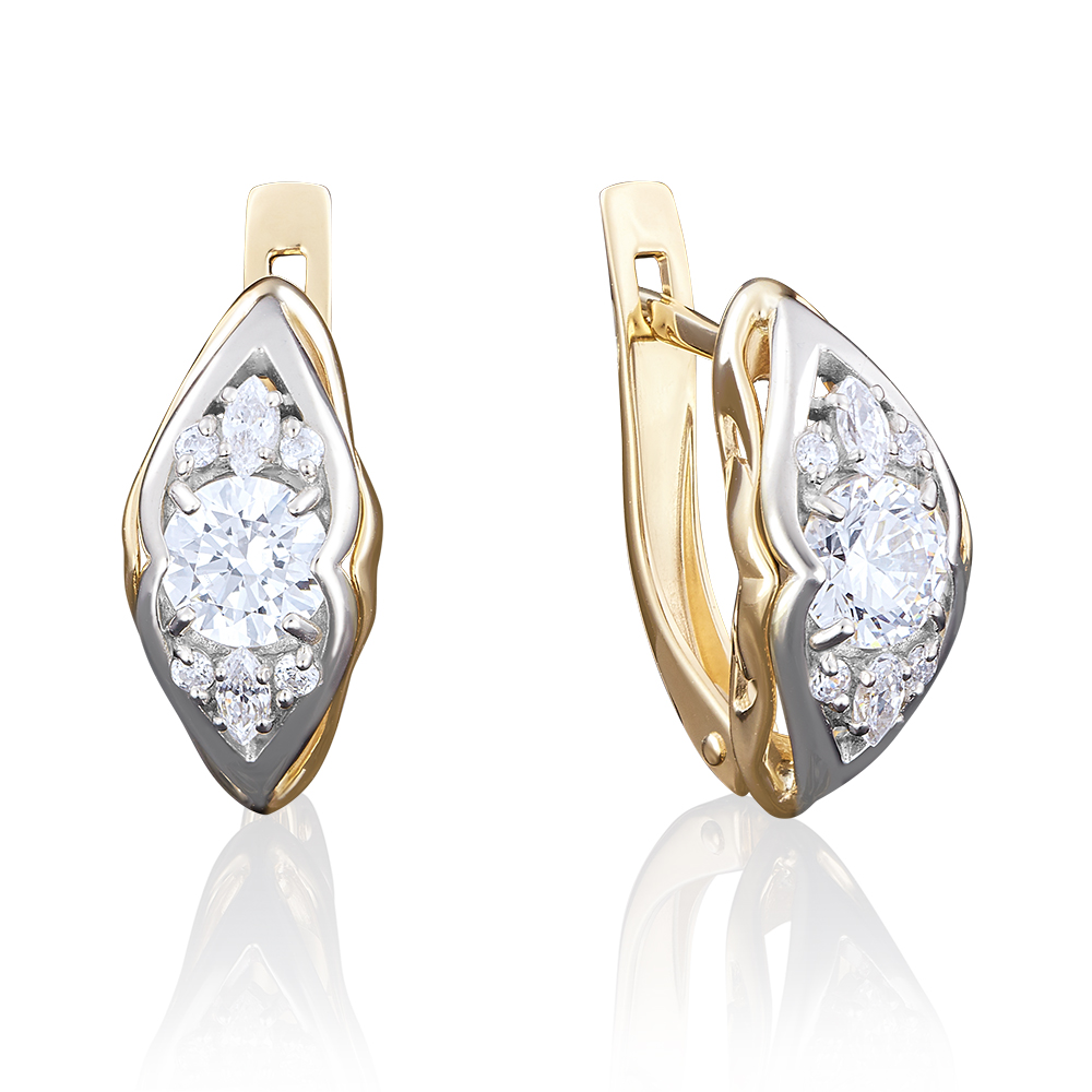 Серьги из комбинированного золота с swarovski PLATINA jewelry 02-3823-00-501-1121-38, 02-3823-00-501-1121-38
Серьги из комбинированного золота с swarovski PLATINA jewelry 02-3823-00-501-1121-38, 02-3823-00-501-1121-38