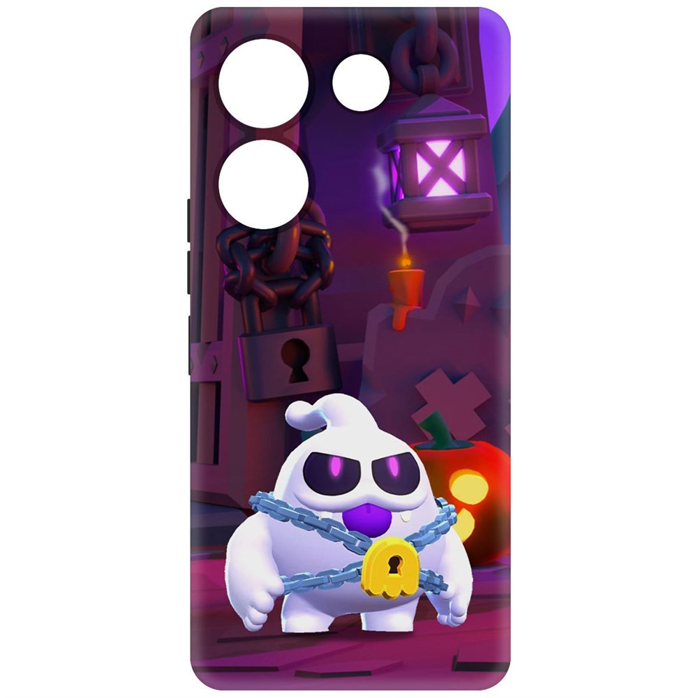 Чехол-накладка Krutoff Soft Case Brawl Stars - Призрак Скуик для TECNO Camon 20 Pro черный
Чехол-накладка Krutoff Soft Case Brawl Stars - Призрак Скуик для TECNO Camon 20 Pro черный
