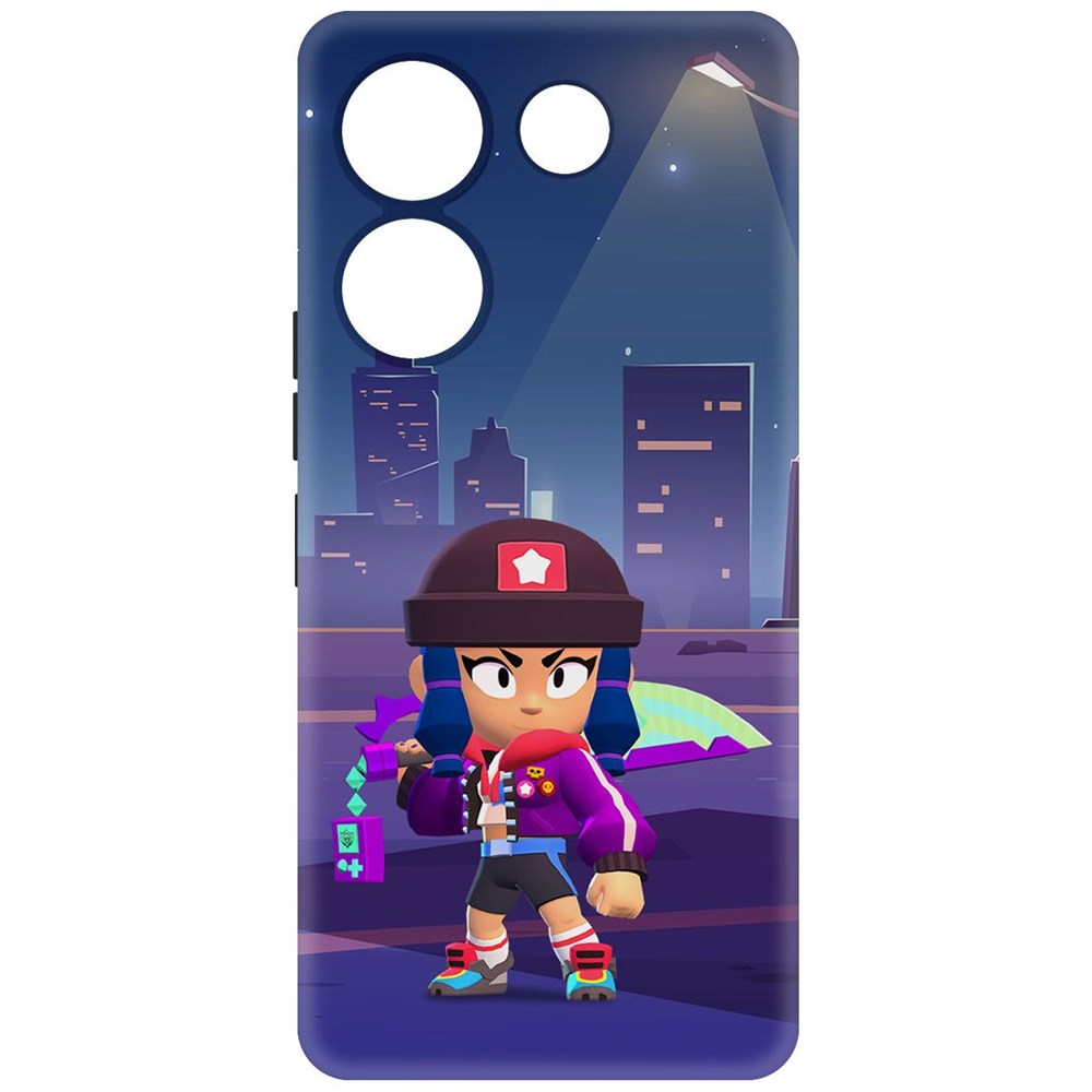 Чехол-накладка Krutoff Soft Case Brawl Stars - Героиня Биби для TECNO Camon 20 Pro черный
Чехол-накладка Krutoff Soft Case Brawl Stars - Героиня Биби для TECNO Camon 20 Pro черный