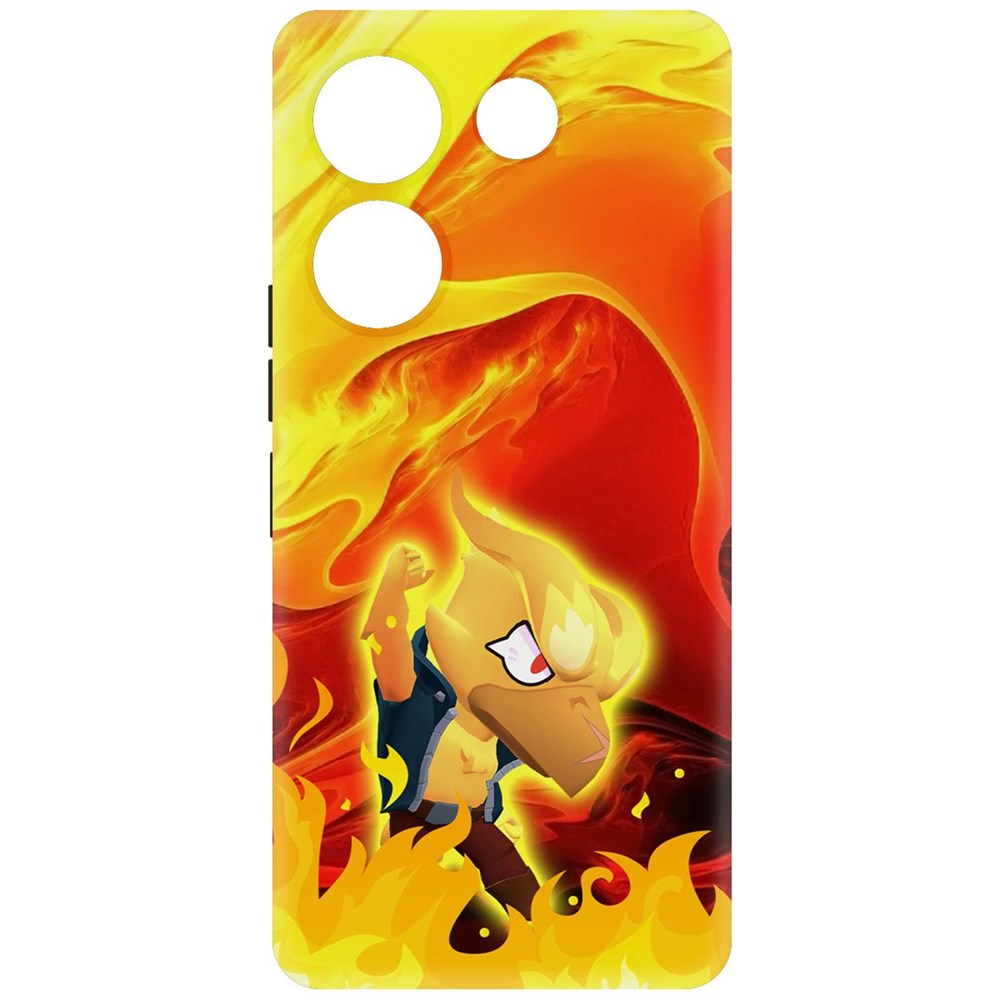 Чехол-накладка Krutoff Soft Case Brawl Stars - Ворон-Феникс для TECNO Camon 20 Pro черный
Чехол-накладка Krutoff Soft Case Brawl Stars - Ворон-Феникс для TECNO Camon 20 Pro черный