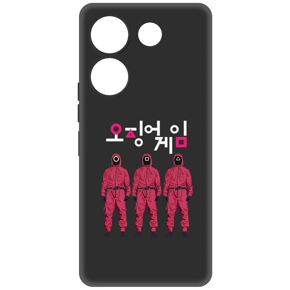 Чехол-накладка Krutoff Soft Case Игра в кальмара-Персонал для TECNO Camon 20 Pro черный
Чехол-накладка Krutoff Soft Case Игра в кальмара-Персонал для TECNO Camon 20 Pro черный