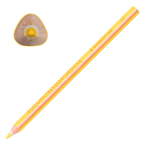 Карандаш цветной Staedtler Noris club, 1 шт., грифель 4 мм, желтый, 1284-1, 6 шт
Карандаш цветной Staedtler Noris club, 1 шт., грифель 4 мм, желтый, 1284-1, 6 шт