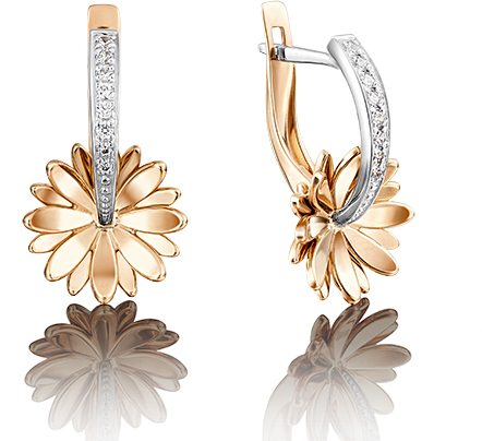 Серьги из комбинированного золота с фианитом PLATINA jewelry 02-3467-00-401-1111-03, 02-3467-00-401-1111-03
Серьги из комбинированного золота с фианитом PLATINA jewelry 02-3467-00-401-1111-03, 02-3467-00-401-1111-03