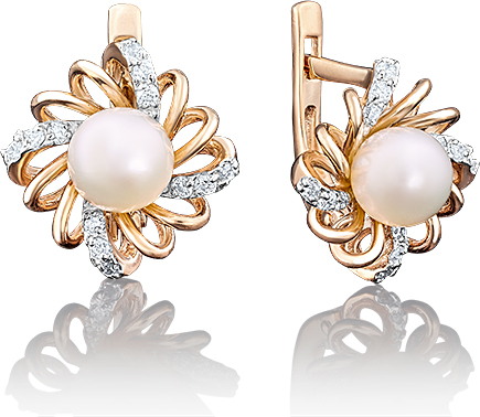 Серьги из красного золота PLATINA jewelry 02-3252-00-302-1110-23, жемчуг культивированный, 02-3252-00-302-1110-23
Серьги из красного золота PLATINA jewelry 02-3252-00-302-1110-23, жемчуг культивированный, 02-3252-00-302-1110-23