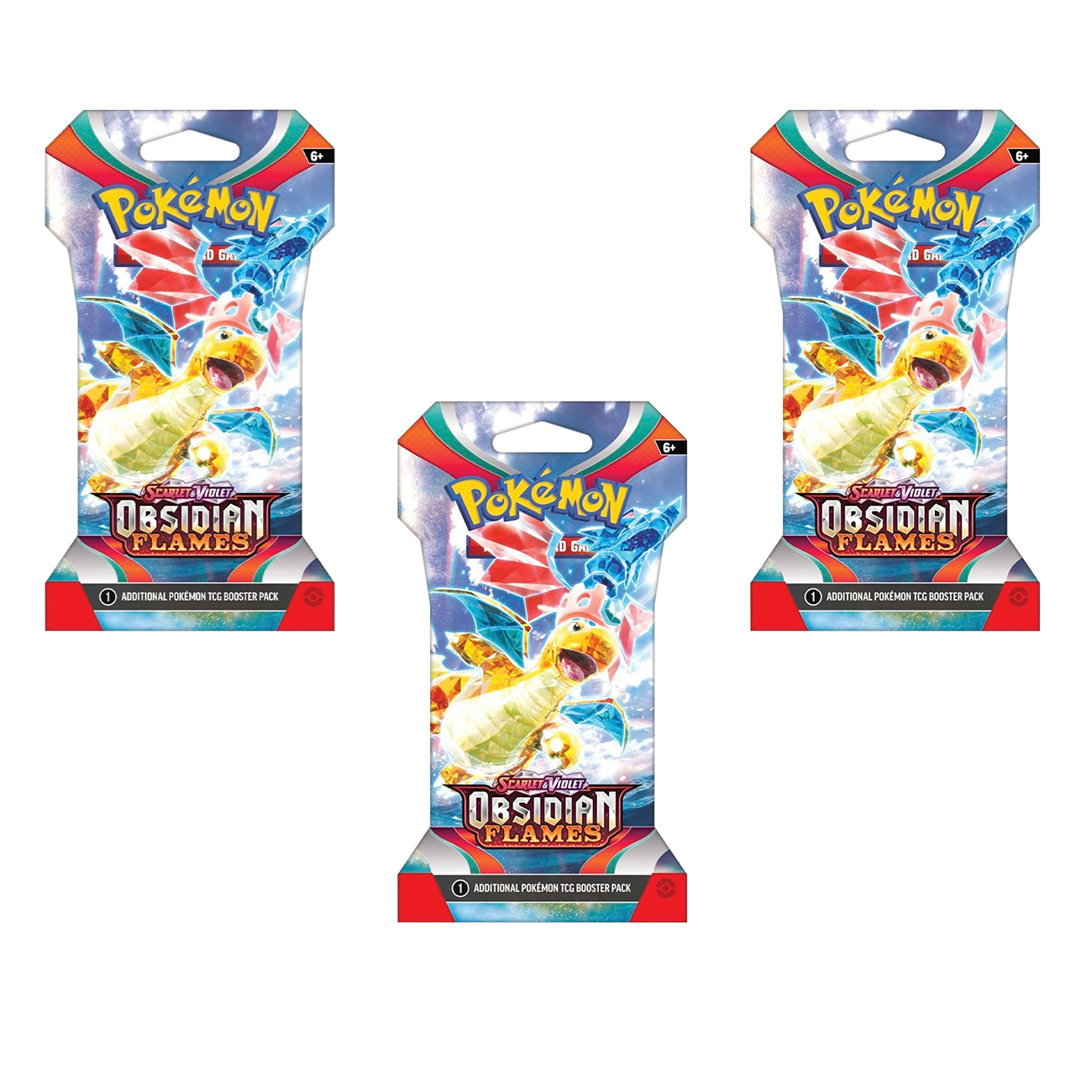 Настольная игра Nintendo Pokemon TCG 3 бустера Покемон Obsidian Flames картон английский, TCG
Настольная игра Nintendo Pokemon TCG 3 бустера Покемон Obsidian Flames картон английский, TCG