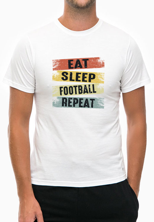 Футболка унисекс NoBrand Eat Sleep Football Repeat белая XXL, Белый, Eat Sleep Football Repeat White
Футболка унисекс NoBrand Eat Sleep Football Repeat белая XXL, Белый, Eat Sleep Football Repeat White