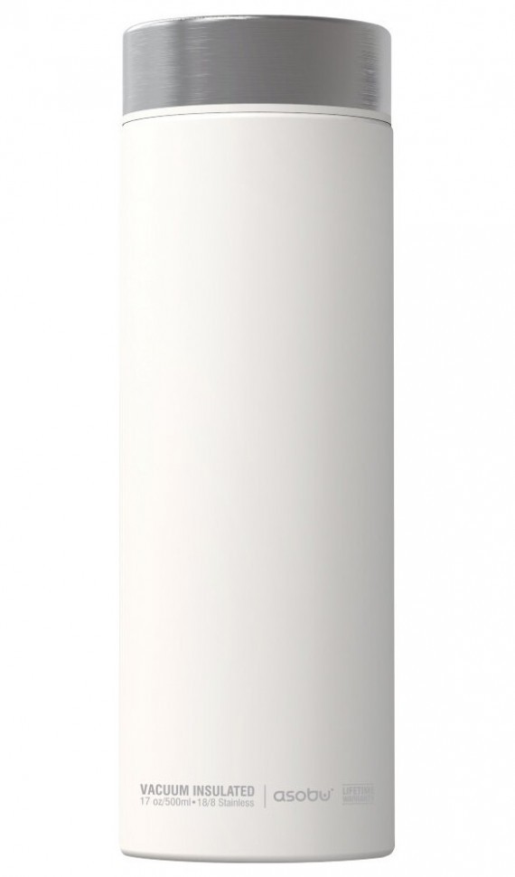 фото Термос asobu le baton 500 мл, цвет белый-серебристый (lb17.01/11)