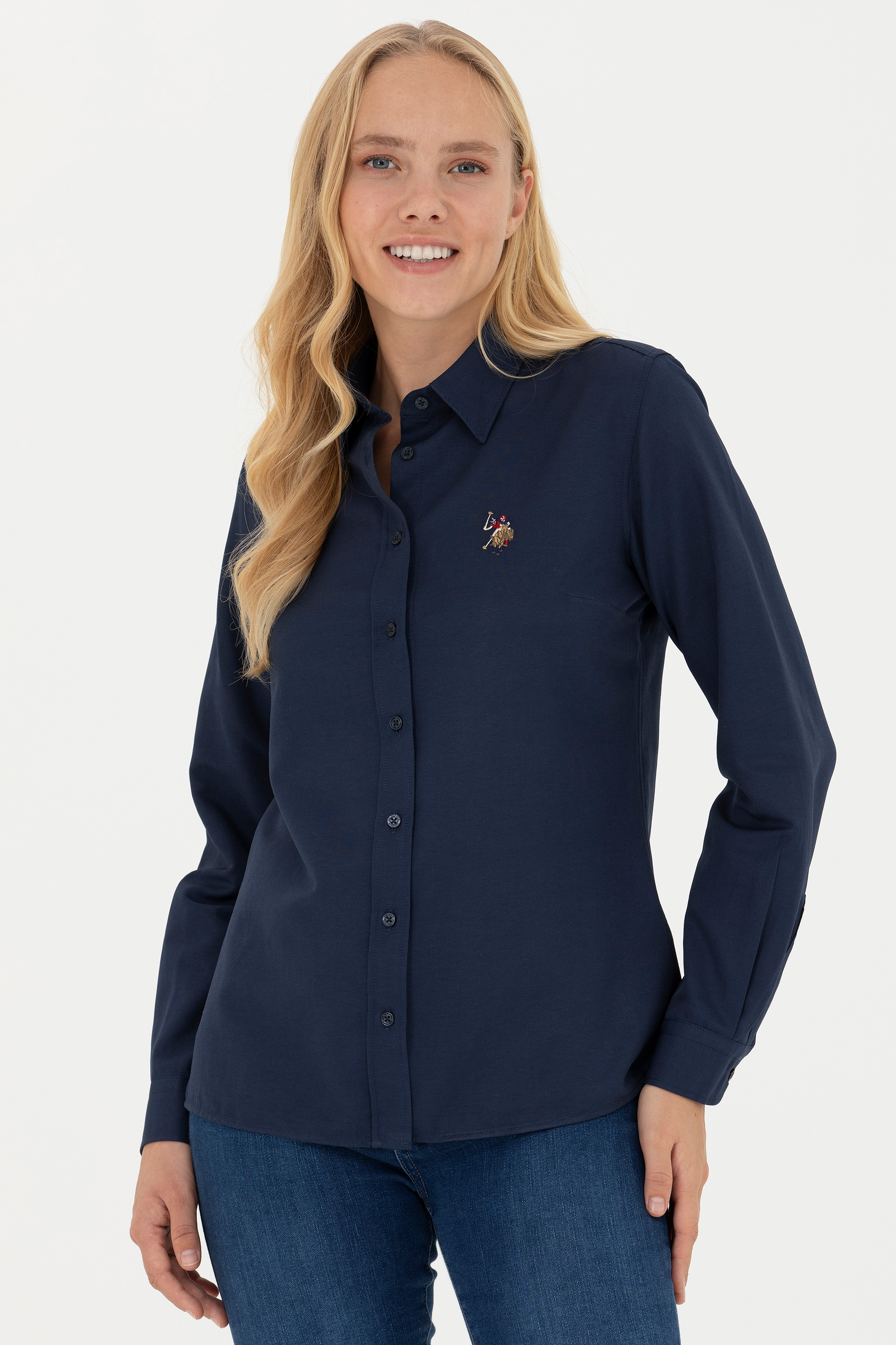 Рубашка женская US Polo Assn G082GL0040WOXCOLOR023K синяя 40, Синий, G082GL0040WOXCOLOR023K
Рубашка женская US Polo Assn G082GL0040WOXCOLOR023K синяя 40, Синий, G082GL0040WOXCOLOR023K