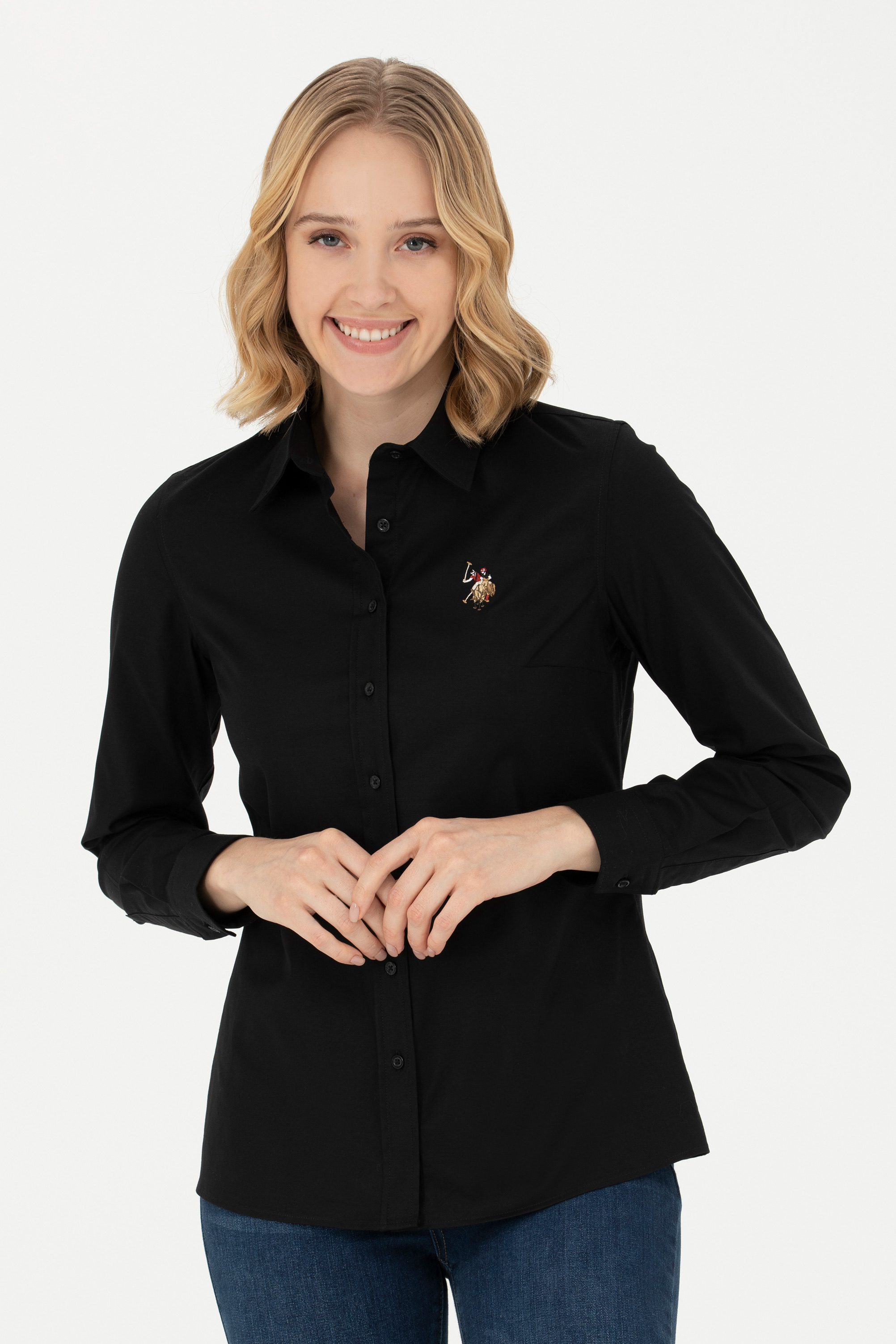 Рубашка женская US Polo Assn G082SZ0040CRISCOLOR023K черная 40, Черный, G082SZ0040CRISCOLOR023K
Рубашка женская US Polo Assn G082SZ0040CRISCOLOR023K черная 40, Черный, G082SZ0040CRISCOLOR023K