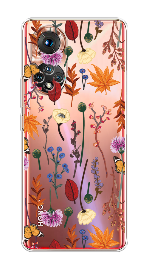 Чехол на Huawei Honor 50/Nova 9 "Orange Purple flowers", Оранжевый;красный;розовый;желтый;прозрачный, 6105450-1
Чехол на Huawei Honor 50/Nova 9 "Orange Purple flowers", Оранжевый;красный;розовый;желтый;прозрачный, 6105450-1