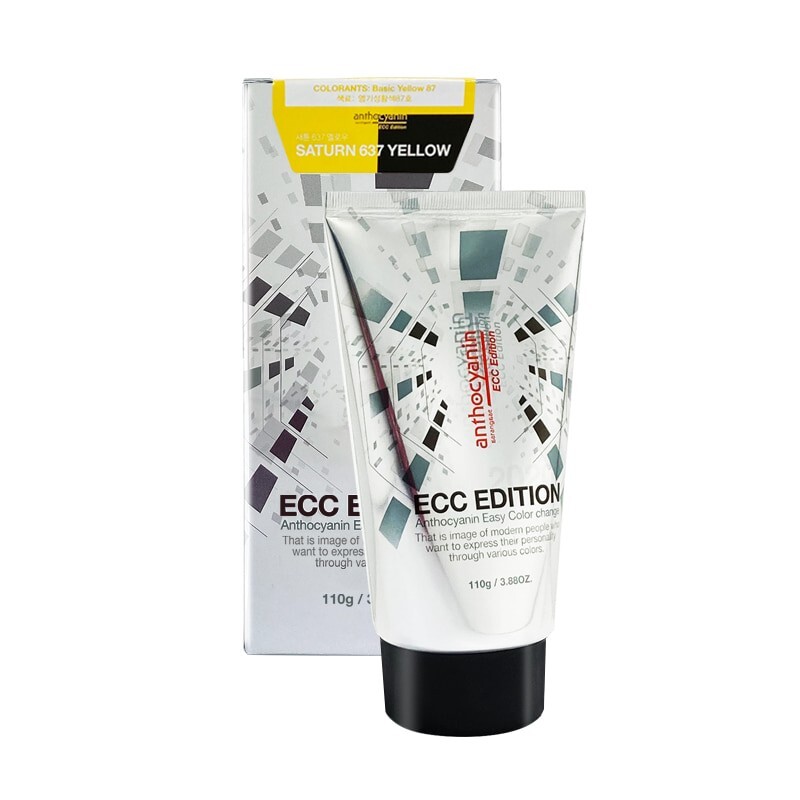 Желтая краска для волос Anthocyanin ECC Edition Saturn 637 Yellow 110 мл, Anthocyanin ECC Edition Saturn 637 Yellow 110
Желтая краска для волос Anthocyanin ECC Edition Saturn 637 Yellow 110 мл, Anthocyanin ECC Edition Saturn 637 Yellow 110