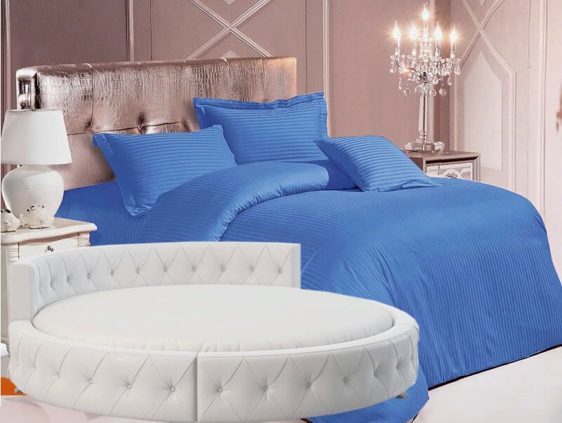 Простыня Maktex круглая из страйп-сатина на резинке 200x200x20 Василек 1х1, круглая из страйп сатина на резинке 140 - Асфальт 1х1
Простыня Maktex круглая из страйп-сатина на резинке 200x200x20 Василек 1х1, круглая из страйп сатина на резинке 140 - Асфальт 1х1
