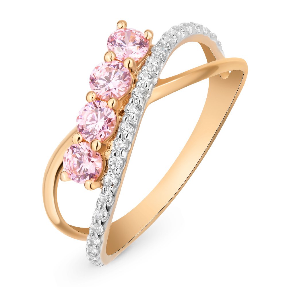 Кольцо женское из красного золота с кристаллами cваровски 585Gold 301009681, р, 301009681
Кольцо женское из красного золота с кристаллами cваровски 585Gold 301009681, р, 301009681