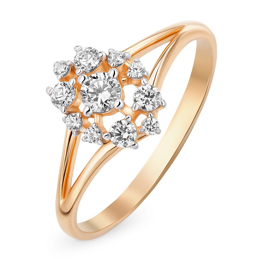 Кольцо женское из красного золота с кристаллами cваровски 585Gold 301009621, р, 301009621
Кольцо женское из красного золота с кристаллами cваровски 585Gold 301009621, р, 301009621