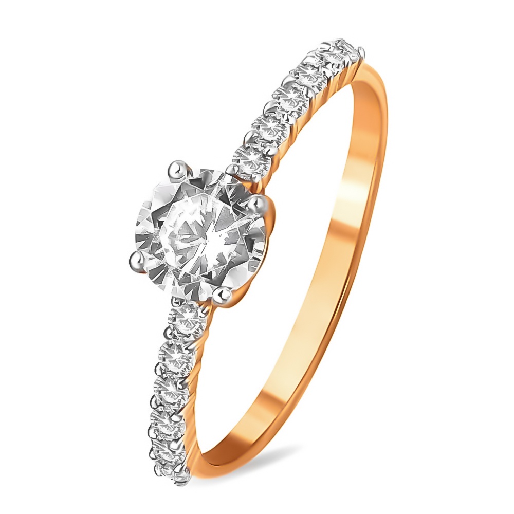 Кольцо женское из красного золота с кристаллами cваровски 585Gold 301009468, р, 301009468
Кольцо женское из красного золота с кристаллами cваровски 585Gold 301009468, р, 301009468