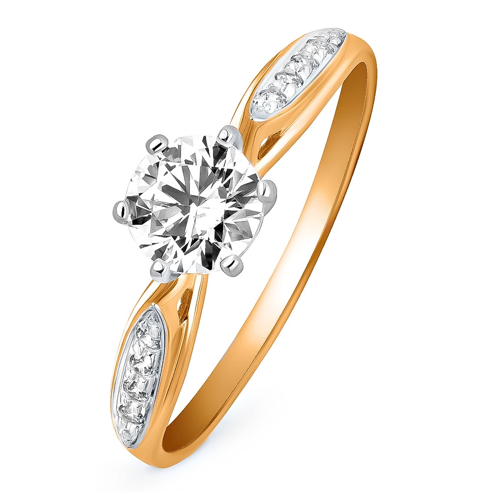 Кольцо женское из красного золота с кристаллами cваровски 585Gold 301010757, р, 301010757
Кольцо женское из красного золота с кристаллами cваровски 585Gold 301010757, р, 301010757