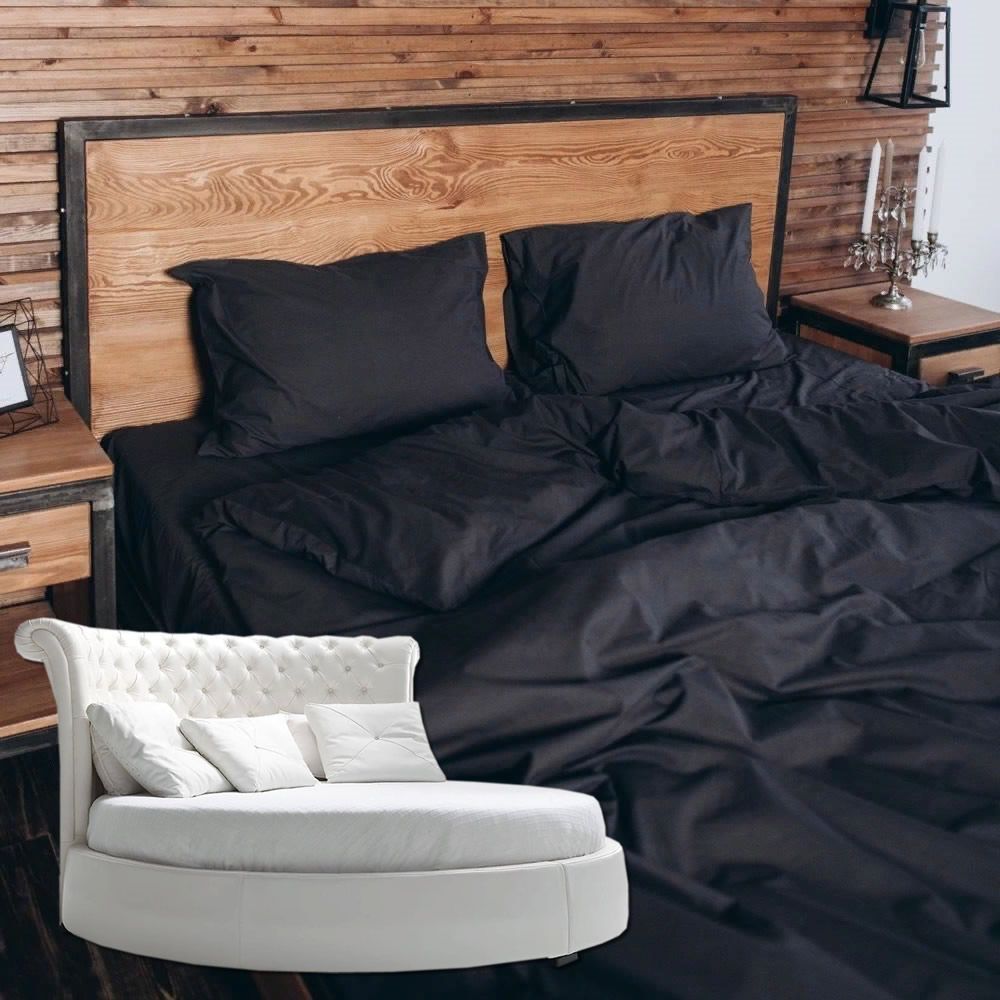 Простыня Maktex круглая из варёного хлопка на резинке 210x210x30 Чёрный, Простыни из варёного хлопка на резинке
Простыня Maktex круглая из варёного хлопка на резинке 210x210x30 Чёрный, Простыни из варёного хлопка на резинке